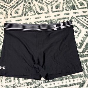 Under Armour Black Athletic Compression Shorts